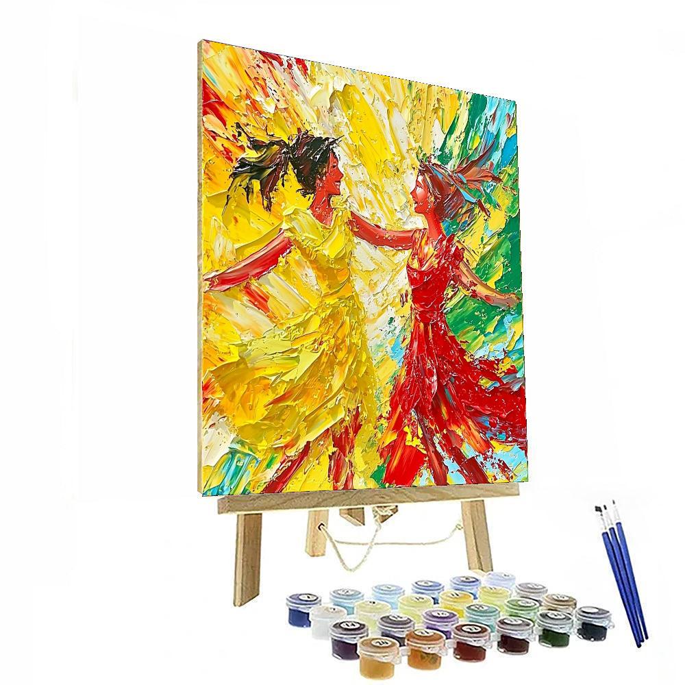 Shared Laughter Painting By Numbers Kit