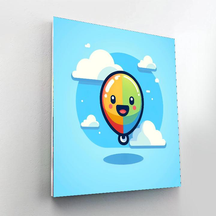 Happy Balloon Numbered Painting Kits