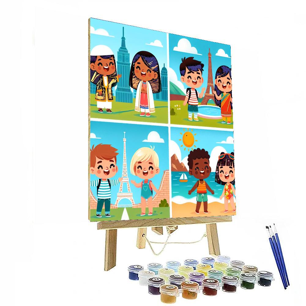 The Great Adventure Numbered Painting Kits