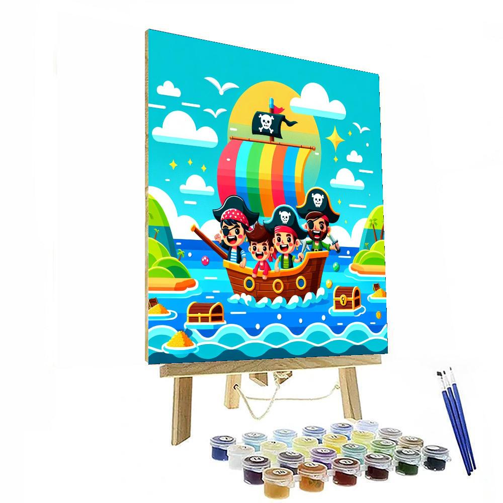 Charming Pirates Number Painting