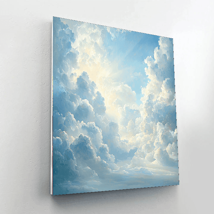 John Constable Inspired Harmonious Skies  Painting By Numbers Kit