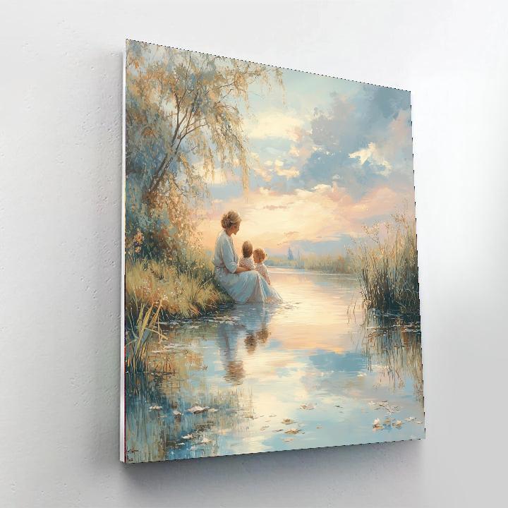 Heartfelt Reflection Paint By Numbers Kits