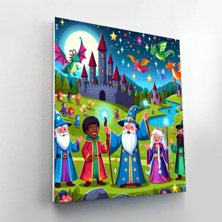 Wonderful Wizarding World Paint By Number