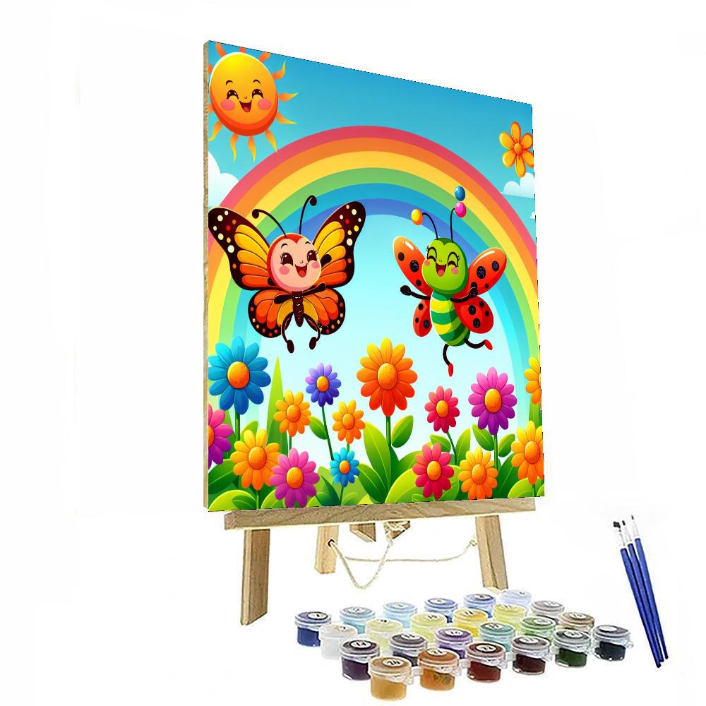 Funky Insect Adventures Paint By Numbers