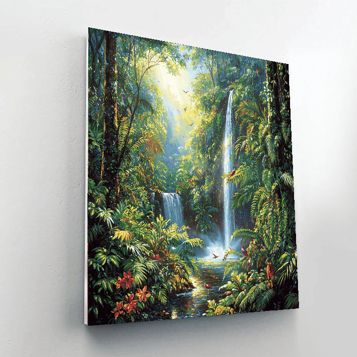 El Yunque National Forest DIY Paint By Numbers