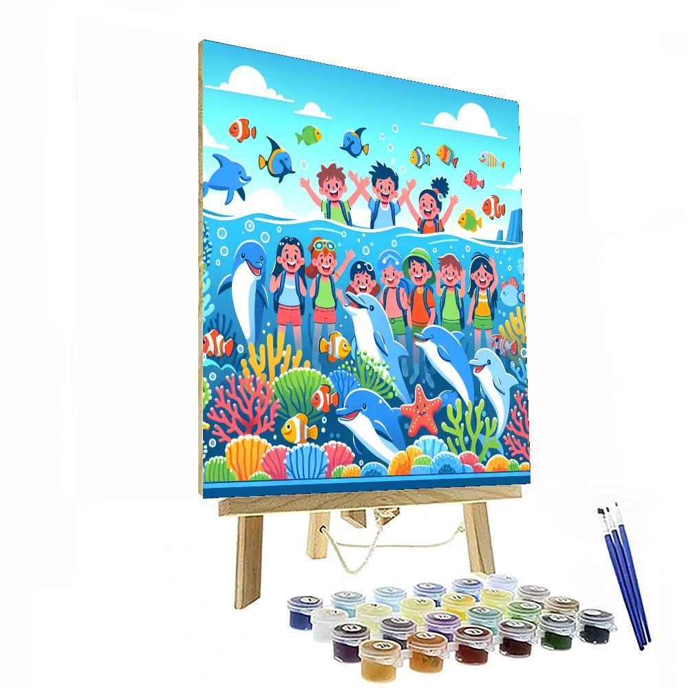 Bubbly Ocean Explorers Paint By Color
