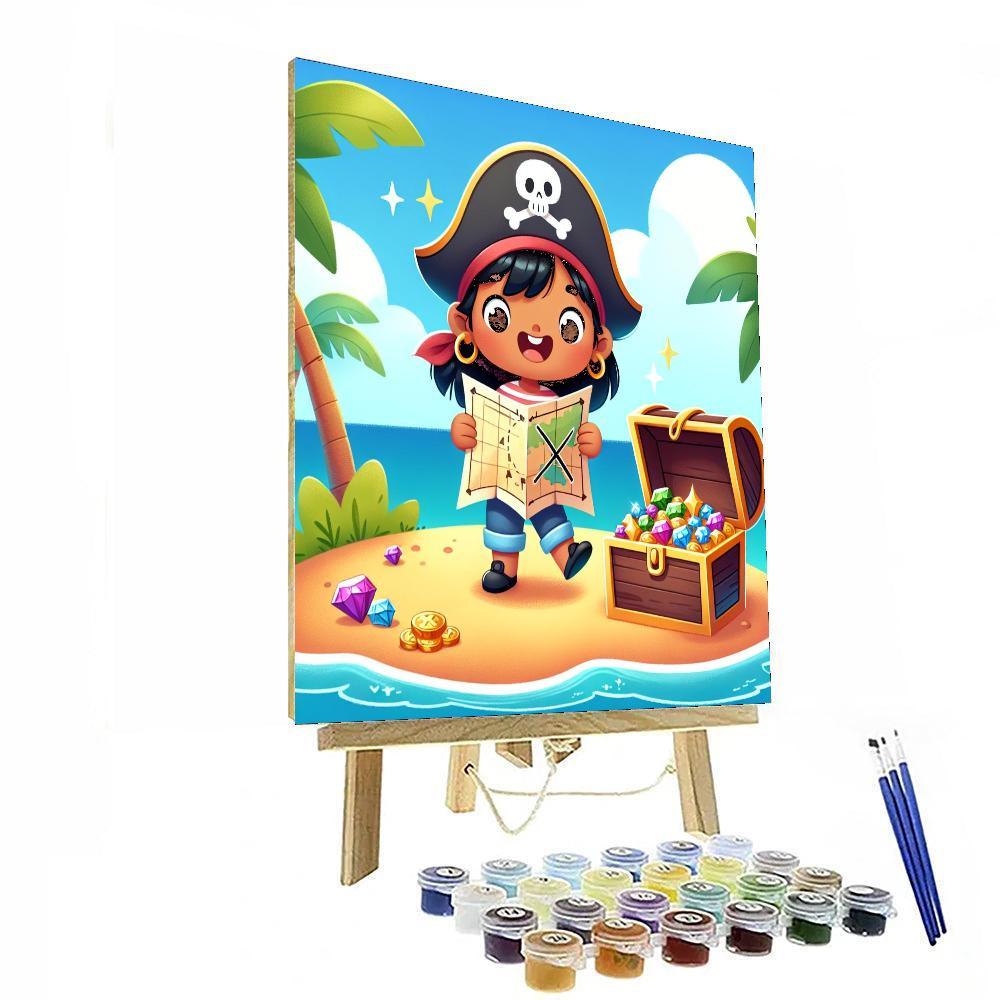 Pirate Island Discovery Paint By Number