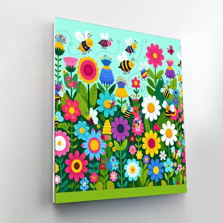 Wonderland Garden Paint By Numbers Art