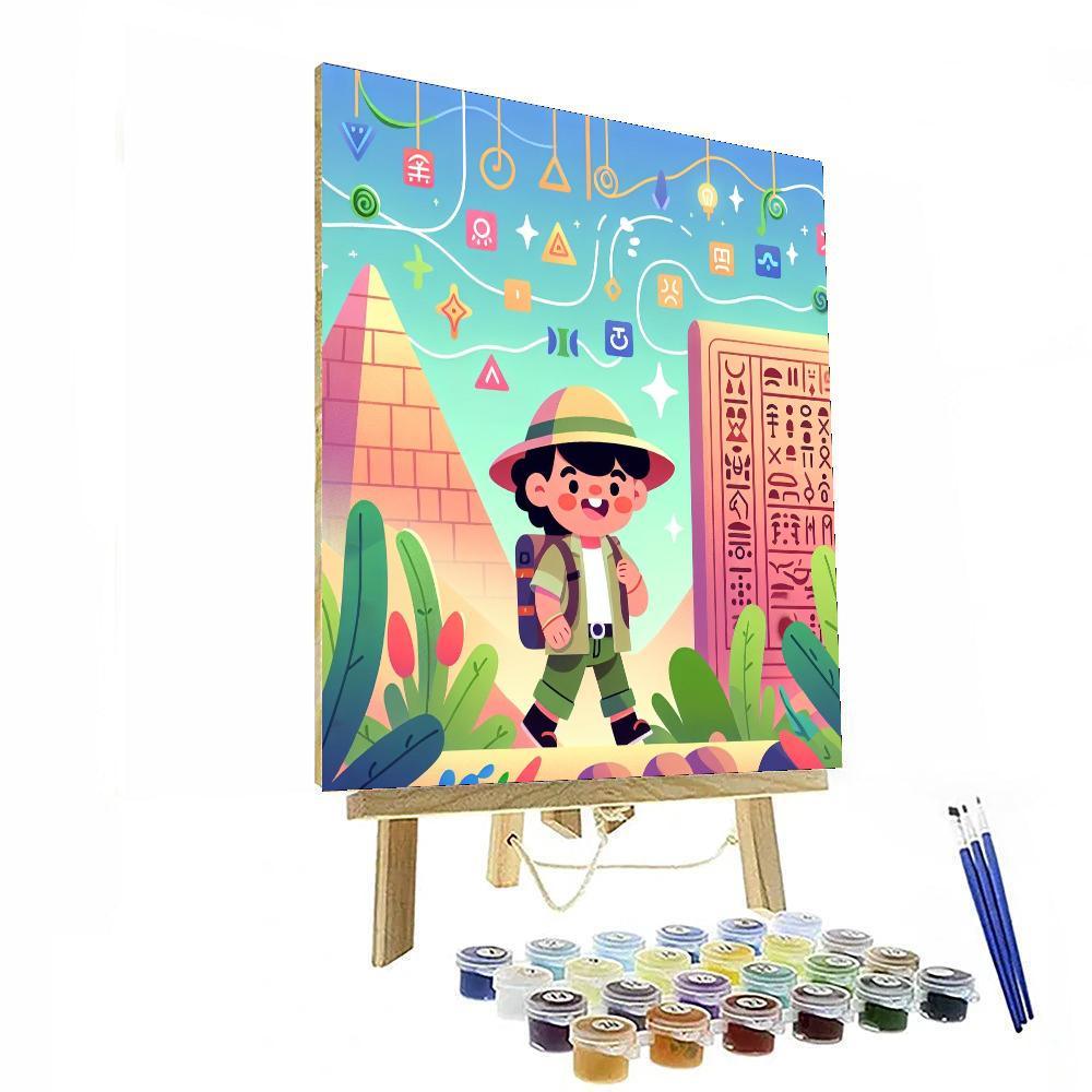 Mystery Of The Enchanted Ruins Paint By Numbers Kits