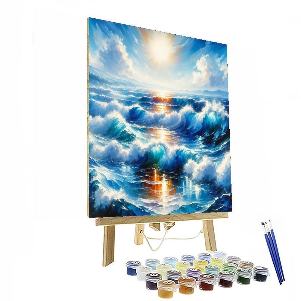 Seascape Bliss - DIY Painting By Numbers Kit – Artistry Rack