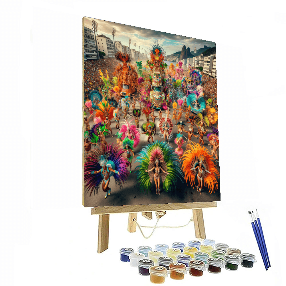 Rio Carnival Painting Number Kit