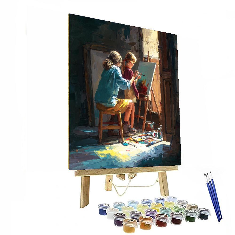 An Artistic Afternoon Paint By Numbers Art