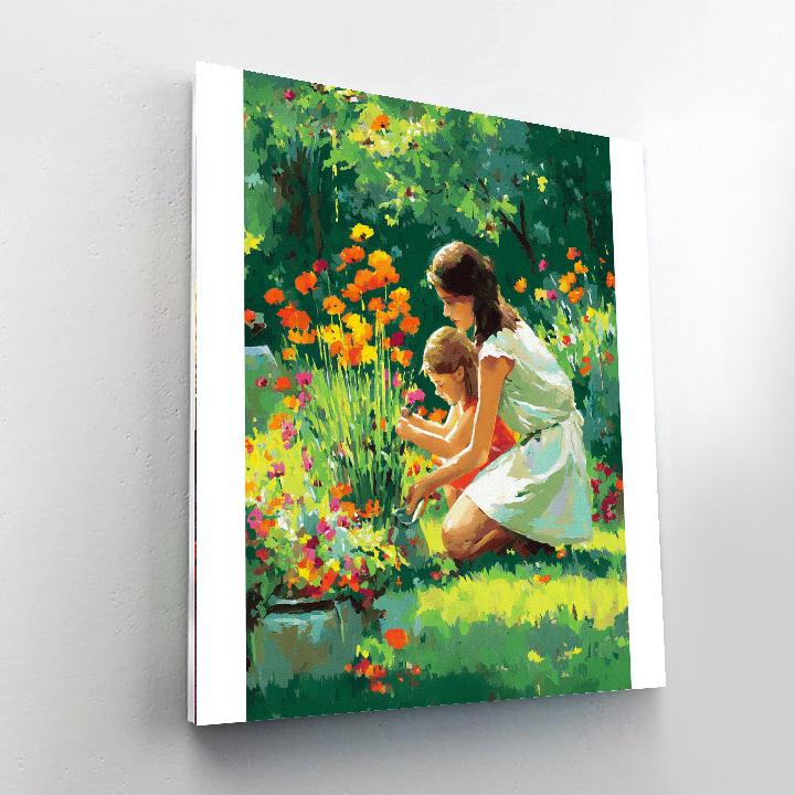 The Joy Of Growing Together DIY Paint By Numbers