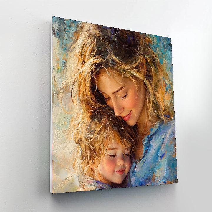 A Stroll Through Memory Lane Painting Number Kit