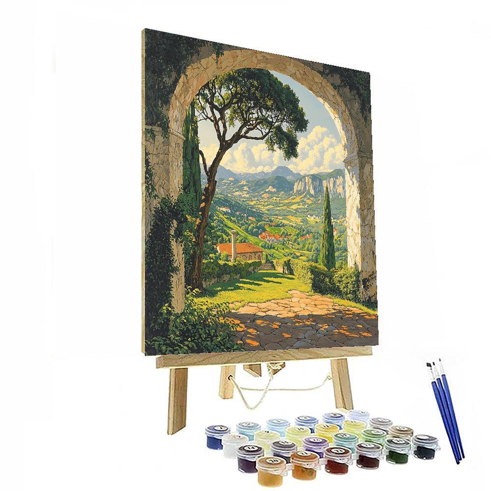 Michelangelo Inspired Mythical Realms Of Nature  Paint By Color