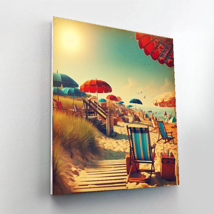 Retro Summer Vibes Paint By Number