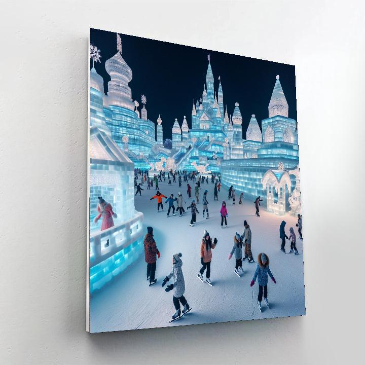 Harbin International Ice Festival Painting Number Kit