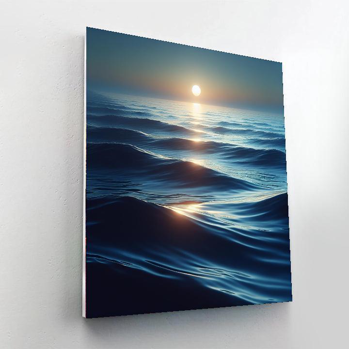 Sapphire Sea Tranquility Paint By Numbers