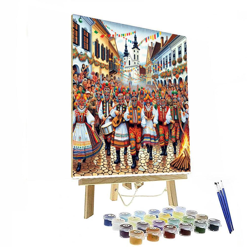 Busó Festival Painting Number Kit