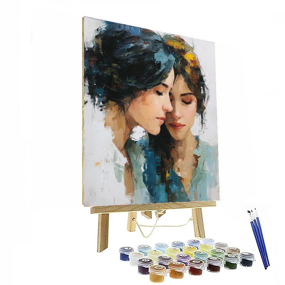 The Wisdom Of A Mother's Eyes DIY Paint By Numbers