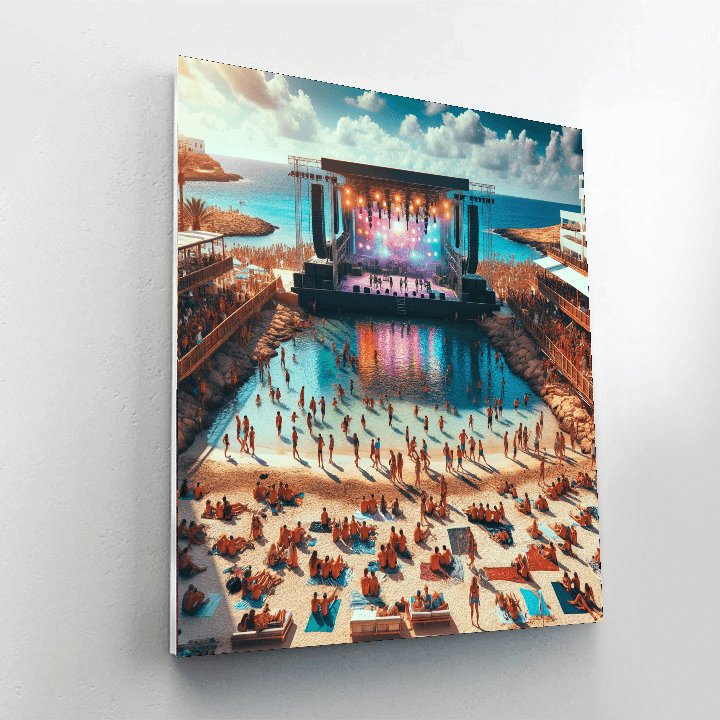 Festival Internacional De Benicàssim - Valencia Paint By Number