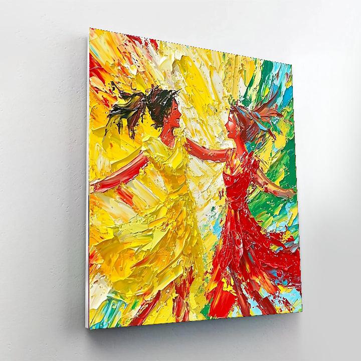 Shared Laughter Painting By Numbers Kit