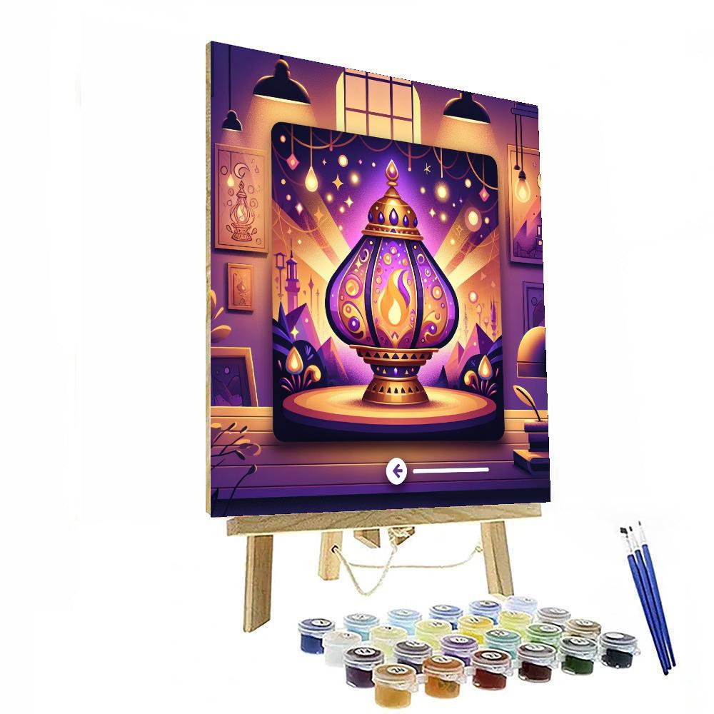 Magic Lantern Mystery Number Painting