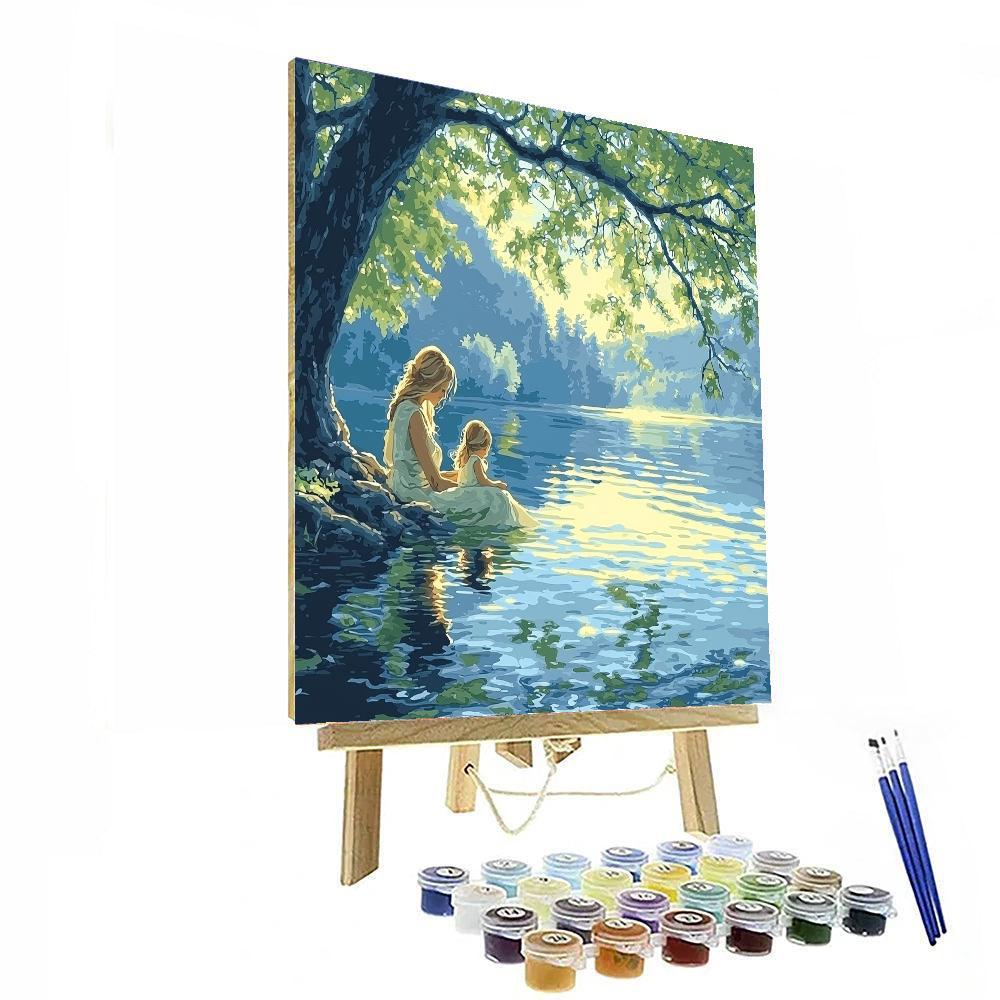 Reflective Ripples Numbered Painting Kits