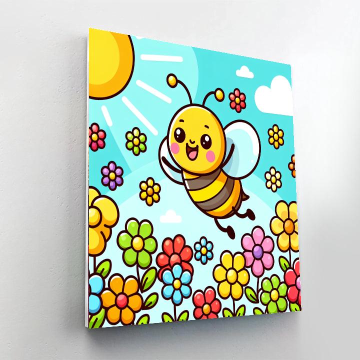Buzzy Bee's Blossom Paint By Numbers Kits