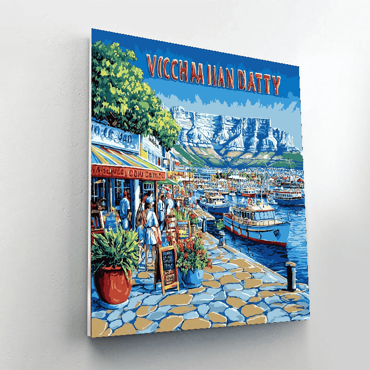 Victoria And Alfred Waterfront Numbered Painting Kits