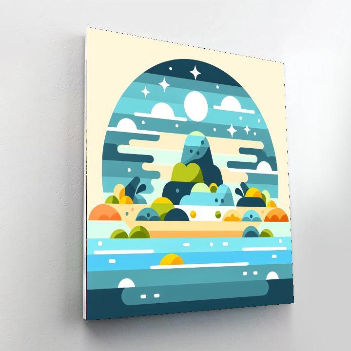 Island Of Mystery Paint By Numbers Kits
