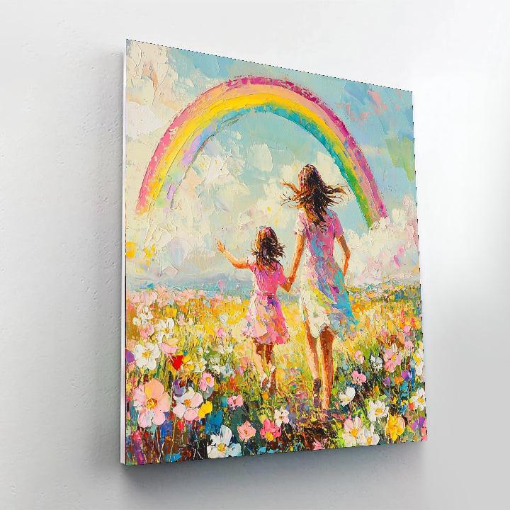 Under The Rainbow Of Dreams Paint By Numbers Kits