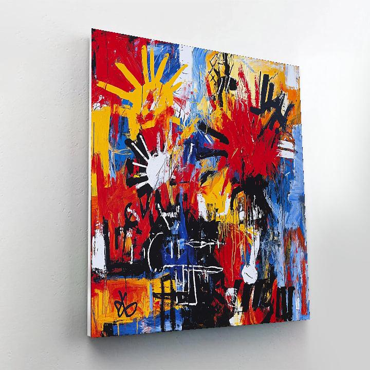 Jean-Michel Basquiat Inspired Awakening Visions  Paint By Numbers