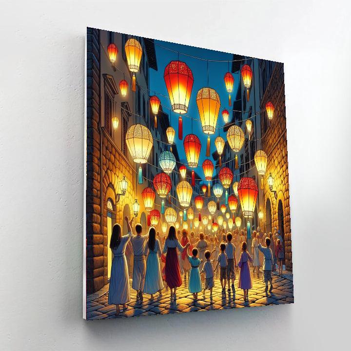 Festa Della Rificolona - Italy Paint By Color