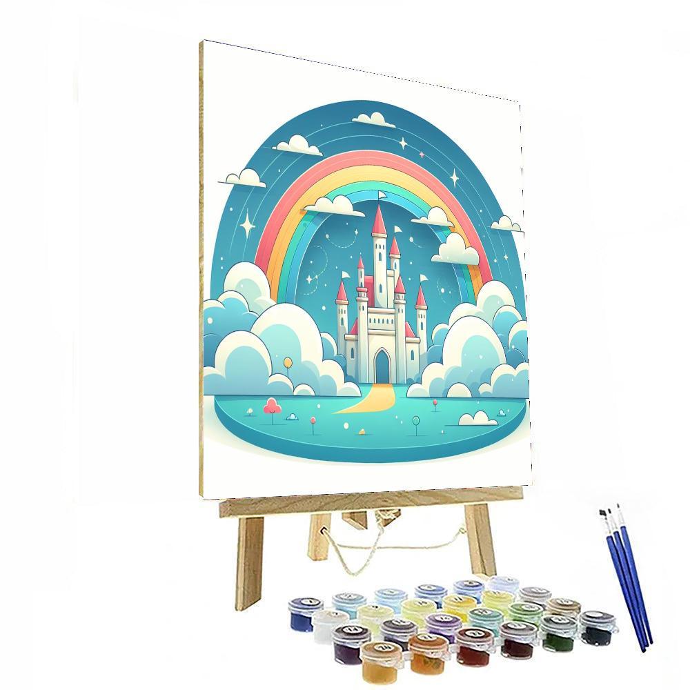 Castle Of Cloud Dreams Paint By Numbers Kits