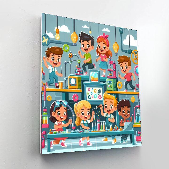 Incredible Invention Factory Paint By Numbers Kits