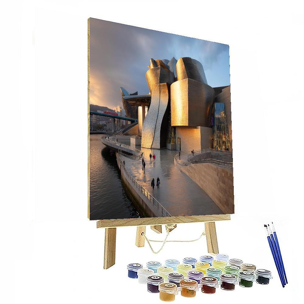 Guggenheim Museum Bilbao DIY Paint By Numbers