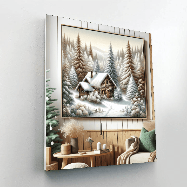 Cozy Cabin Paint By Color