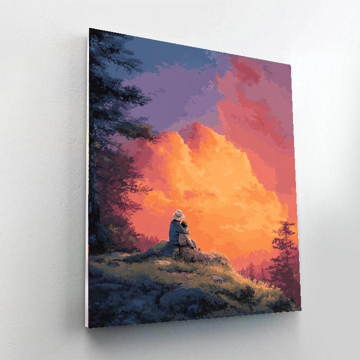 A Love Beyond Words Painting Number Kit