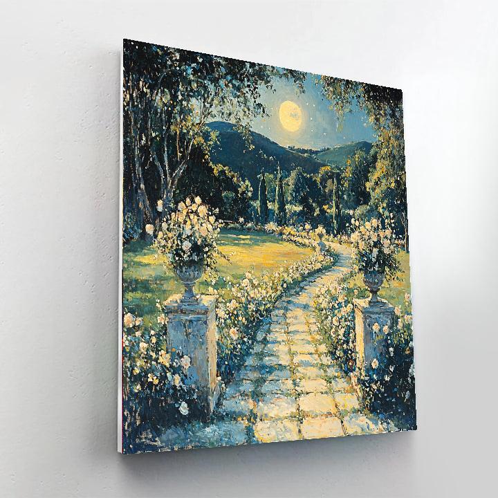 Henri Fantin-Latour Inspired Nocturnal Bloom  Paint By Numbers Kits