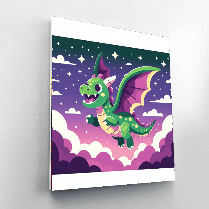 Delightful Dragon Paint By Numbers Kits