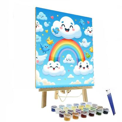 Magical Cloud Adventure Numbered Painting Kits
