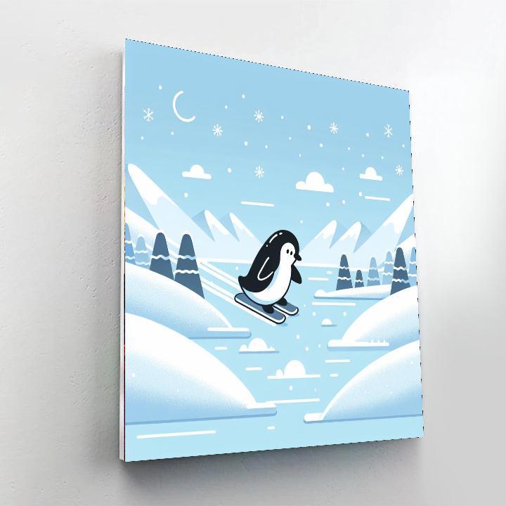 Frosty Polar Wonderland Painting By Numbers Kit