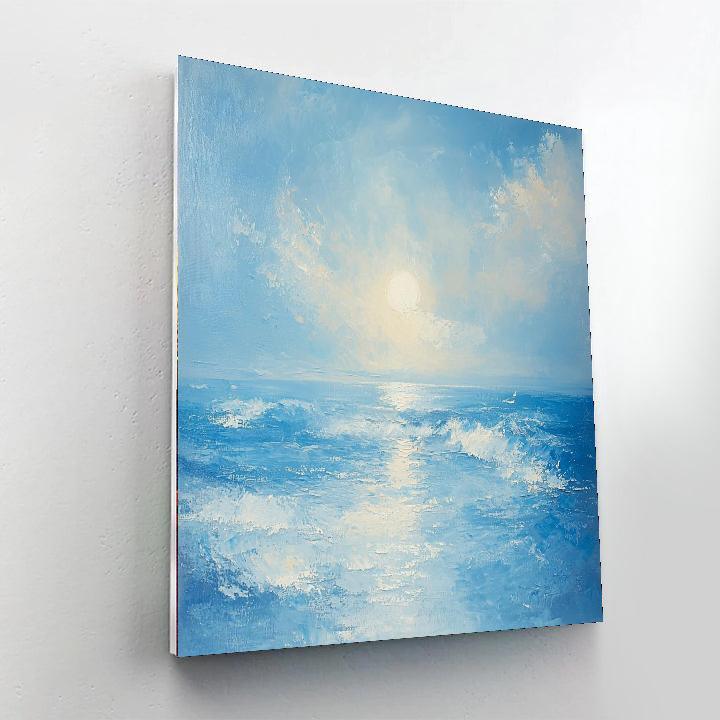 J.M.W. Turner Inspired Dreamy Seaside Escape  Paint By Numbers Kits