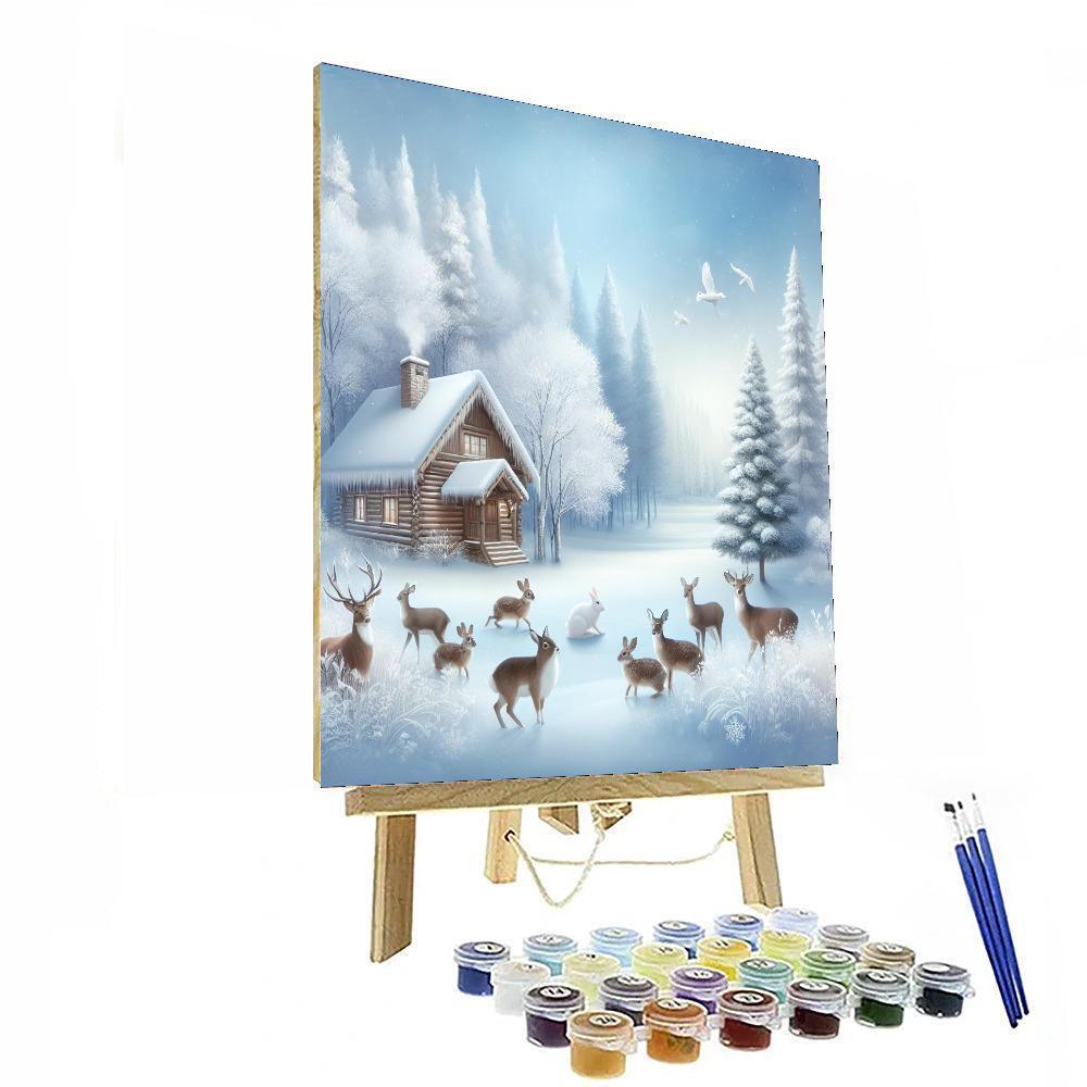 Winter Wonderland Cheer Numbered Painting Kits