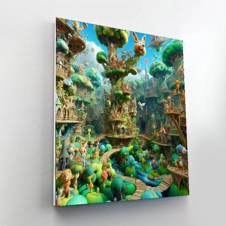 Adventure Land For Little Explorers Numbered Painting Kits