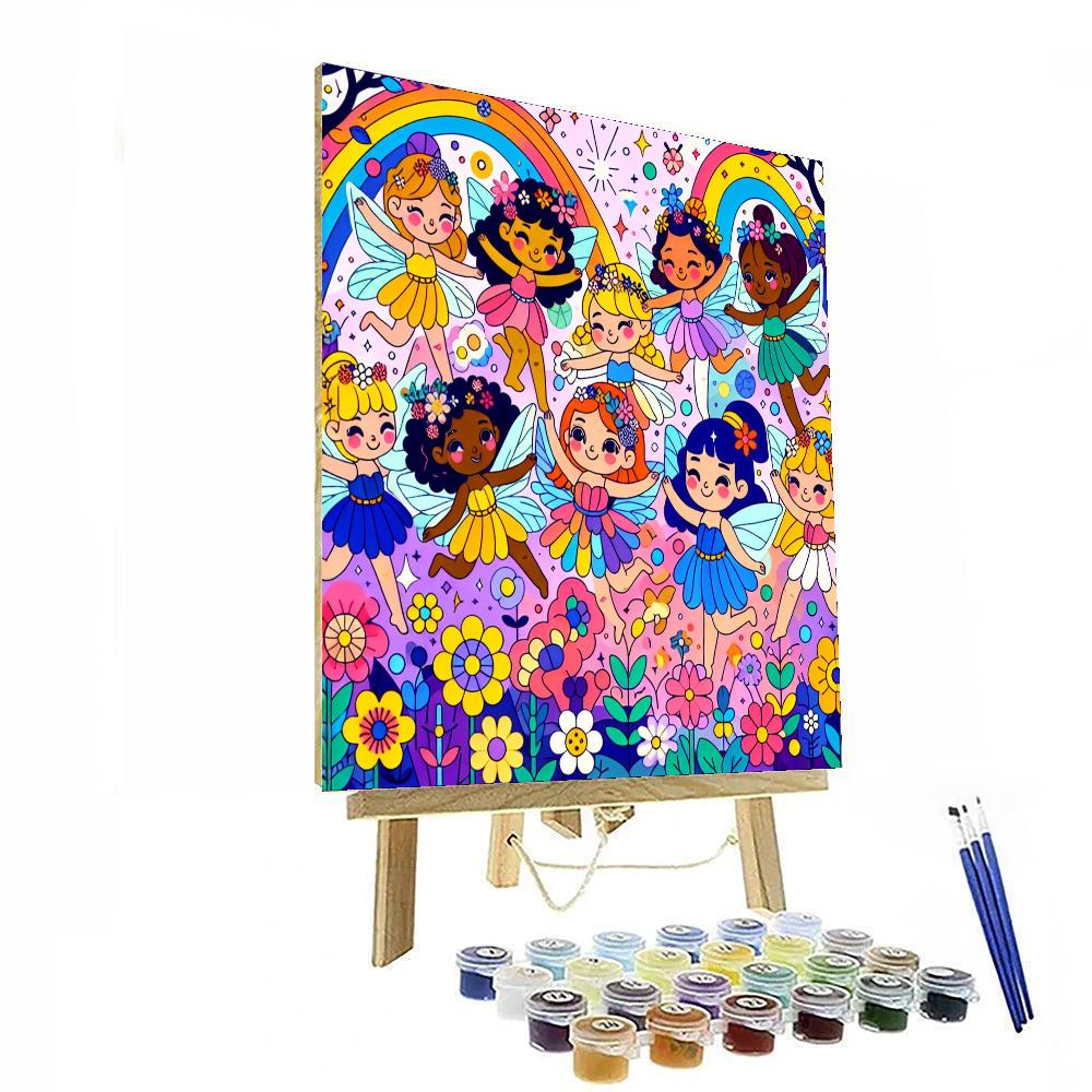 Enchanted Fairies Numbered Painting Kits