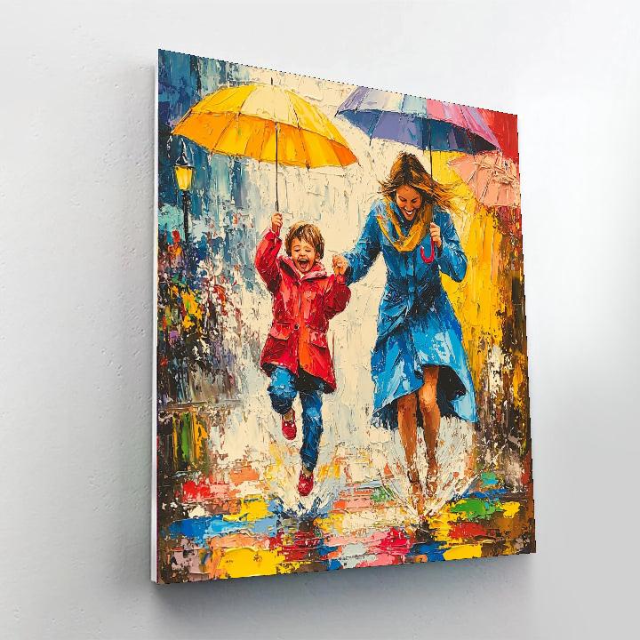 Adventures In The Rain Paint By Color