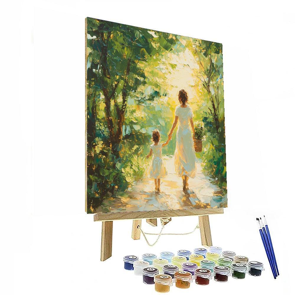 Sunlit Stroll Numbered Painting Kits