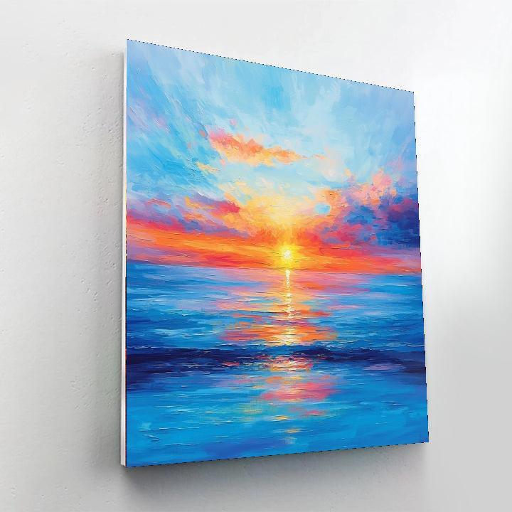 Claude Monet Inspired Impressionist Skies  Paint By Number